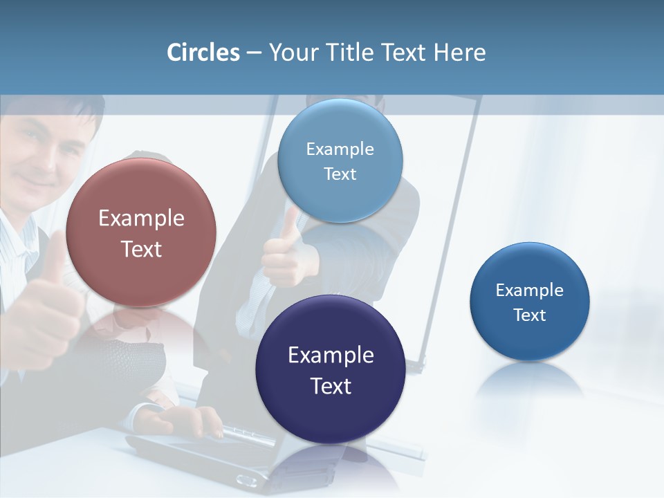 Board Writing Team PowerPoint Template