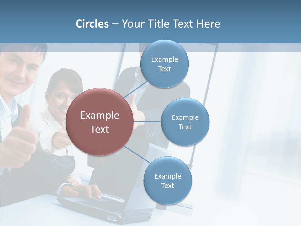 Board Writing Team PowerPoint Template