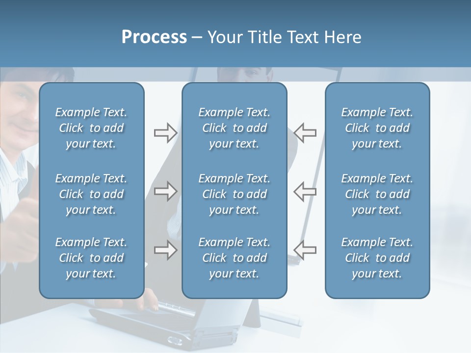 Board Writing Team PowerPoint Template