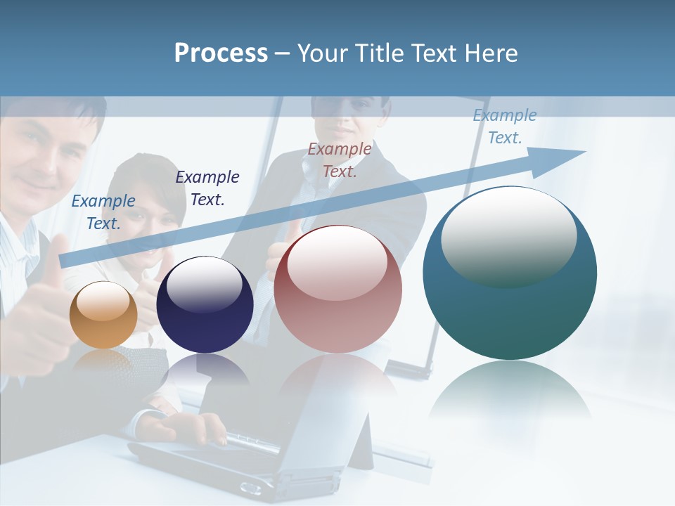 Board Writing Team PowerPoint Template