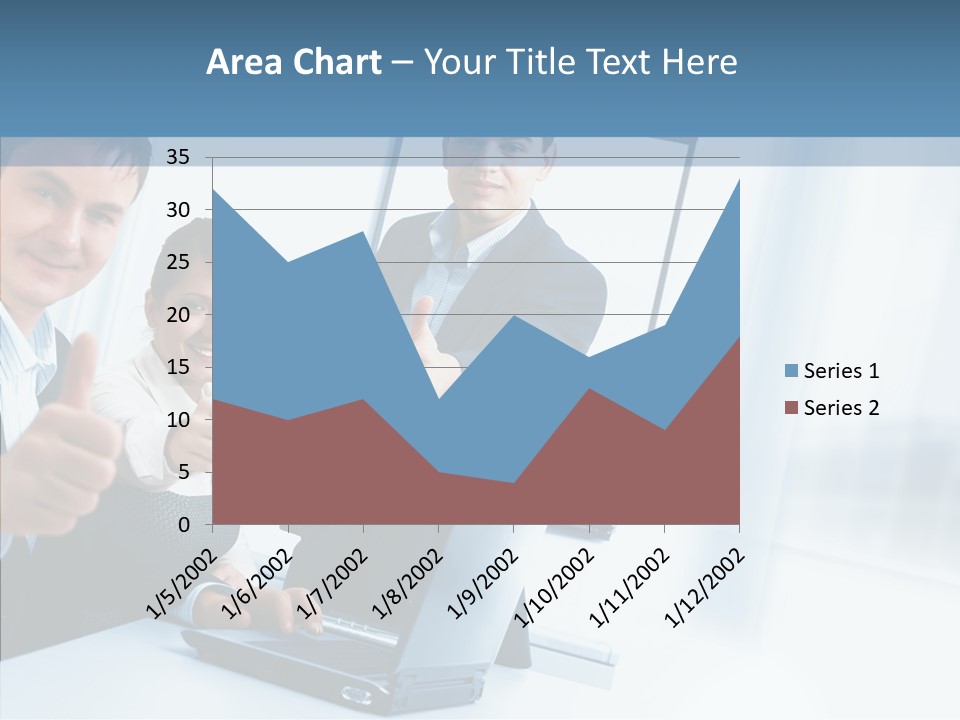 Board Writing Team PowerPoint Template
