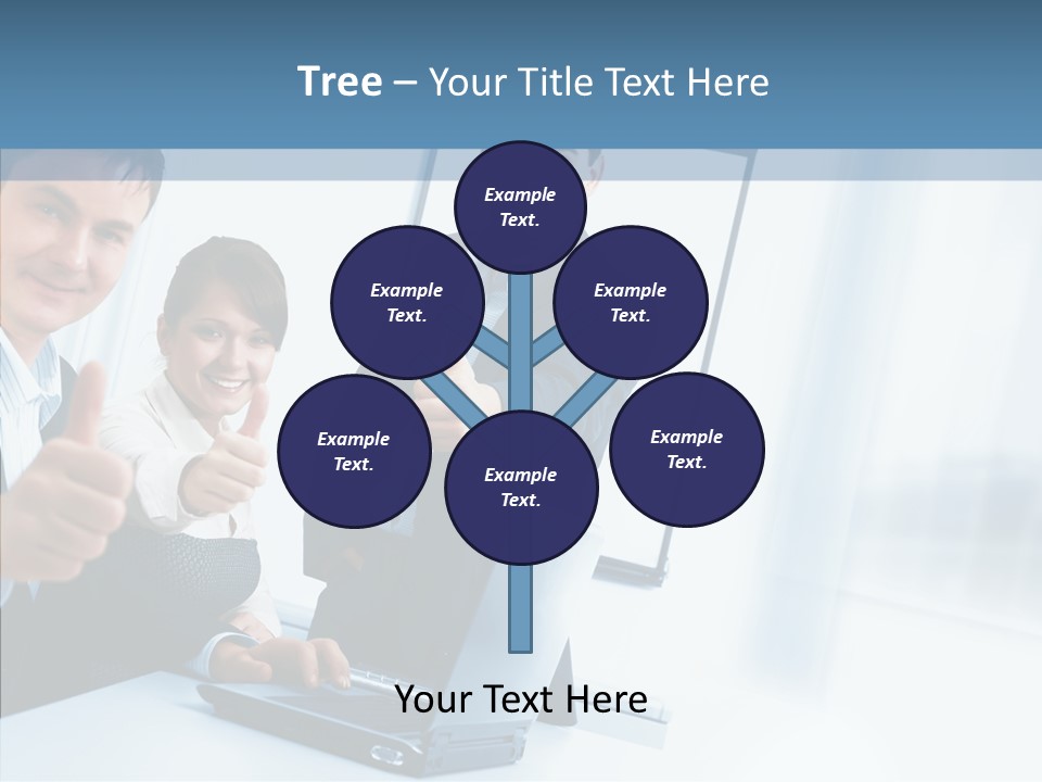 Board Writing Team PowerPoint Template
