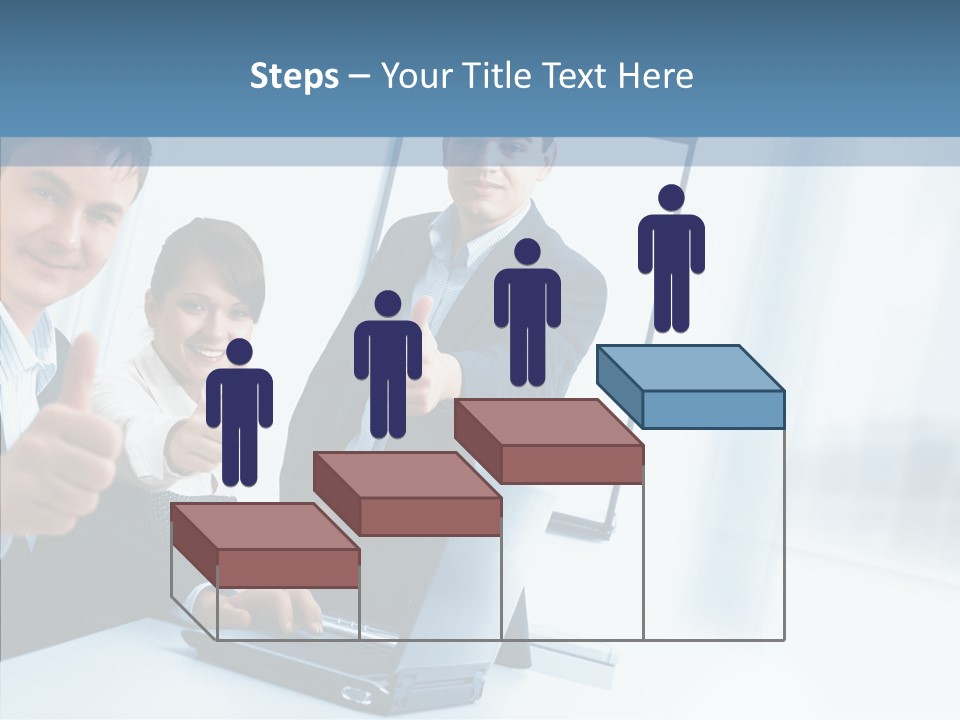 Board Writing Team PowerPoint Template