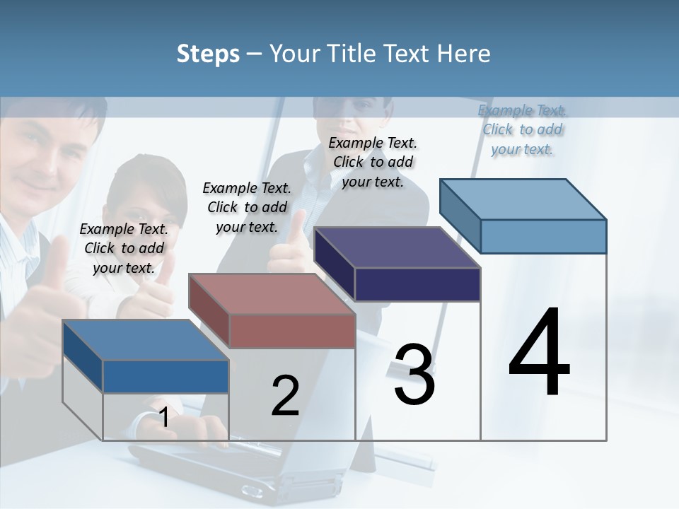 Board Writing Team PowerPoint Template