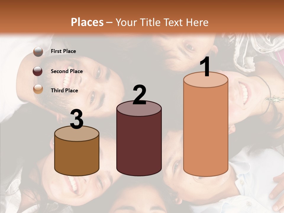 Beautiful Group Adults PowerPoint Template