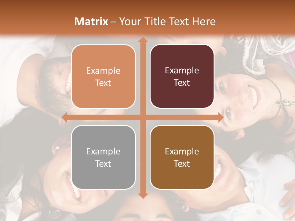 Beautiful Group Adults PowerPoint Template