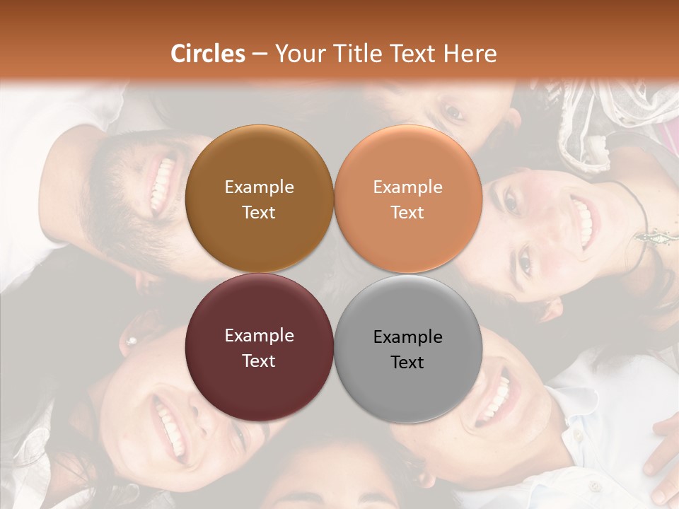 Beautiful Group Adults PowerPoint Template