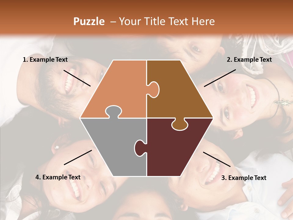 Beautiful Group Adults PowerPoint Template