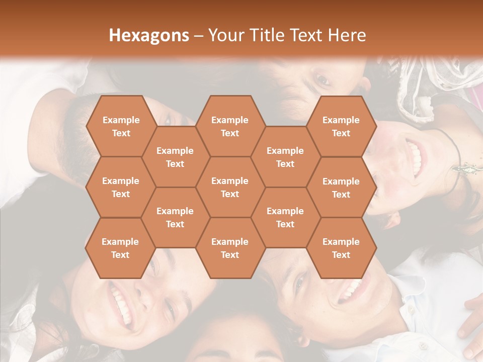 Beautiful Group Adults PowerPoint Template