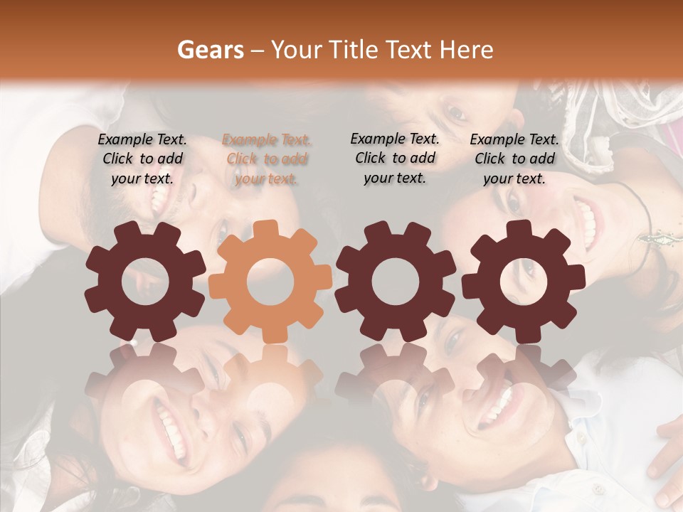 Beautiful Group Adults PowerPoint Template