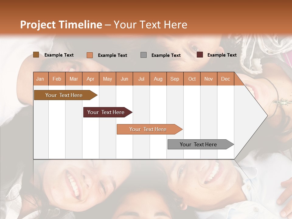 Beautiful Group Adults PowerPoint Template