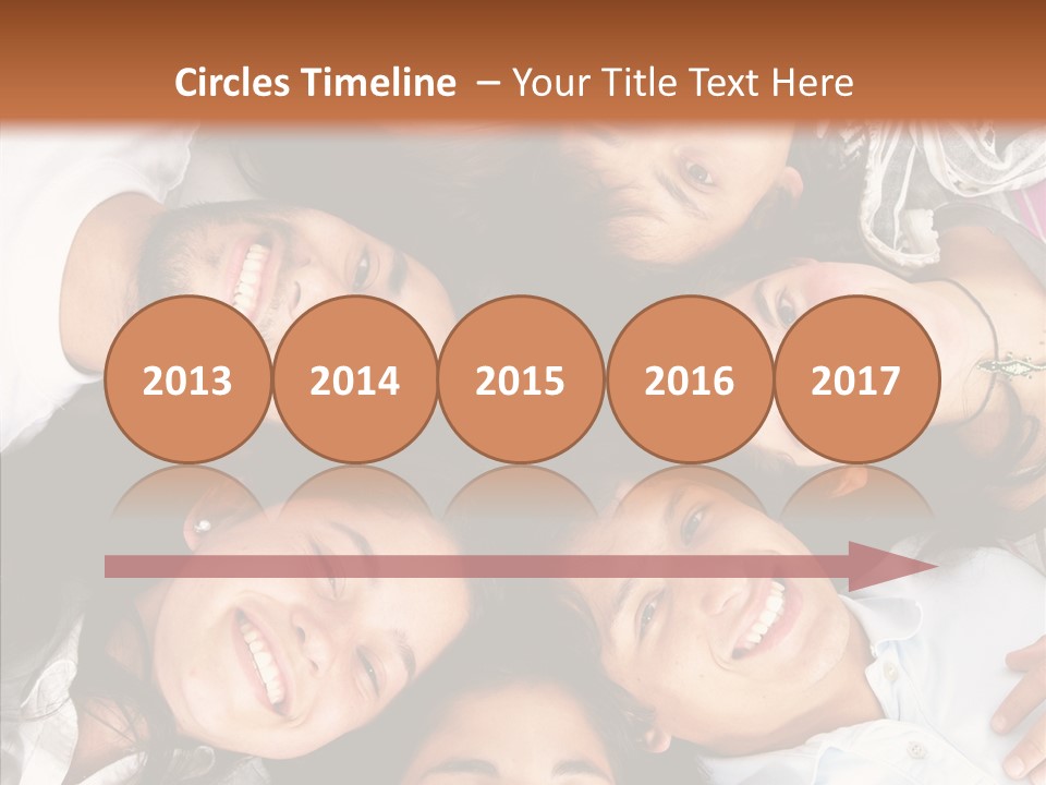 Beautiful Group Adults PowerPoint Template