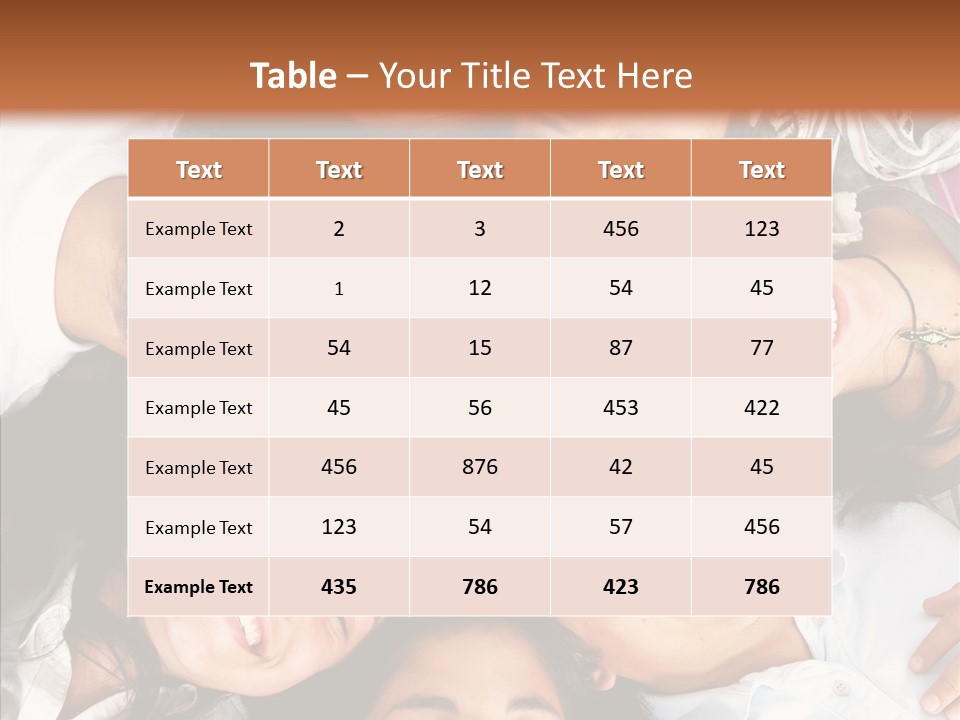 Beautiful Group Adults PowerPoint Template