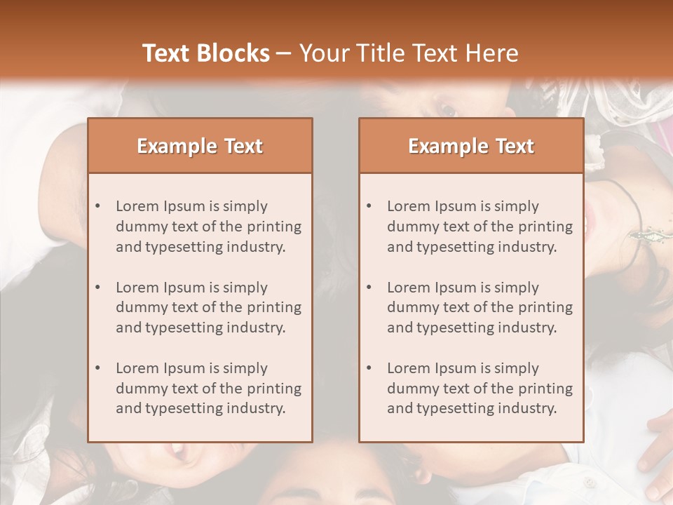 Beautiful Group Adults PowerPoint Template