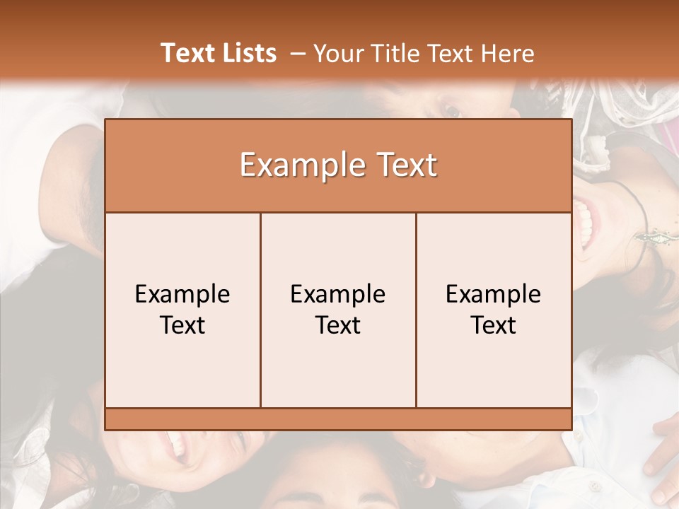 Beautiful Group Adults PowerPoint Template