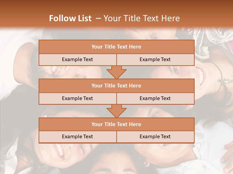 Beautiful Group Adults PowerPoint Template