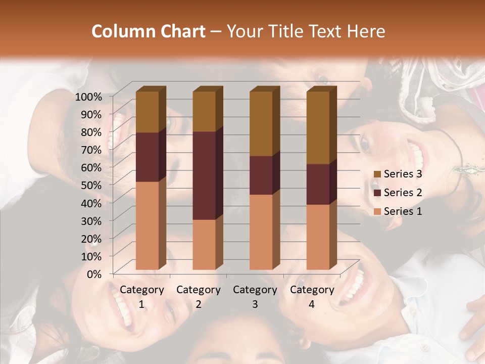 Beautiful Group Adults PowerPoint Template