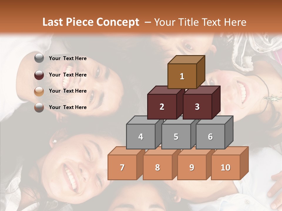 Beautiful Group Adults PowerPoint Template