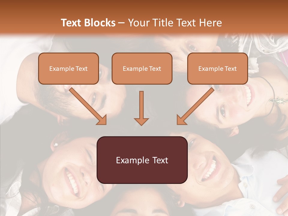 Beautiful Group Adults PowerPoint Template