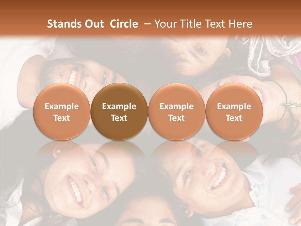 Beautiful Group Adults PowerPoint Template