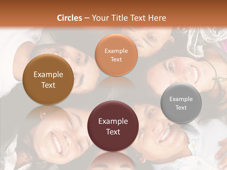 Beautiful Group Adults PowerPoint Template