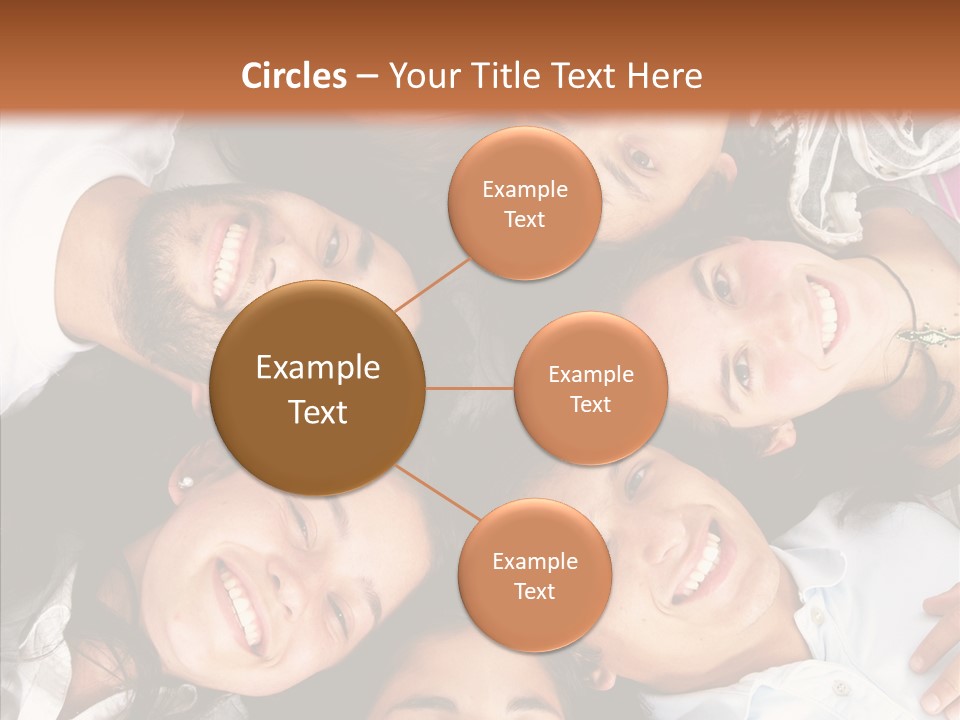 Beautiful Group Adults PowerPoint Template