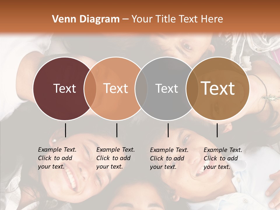 Beautiful Group Adults PowerPoint Template