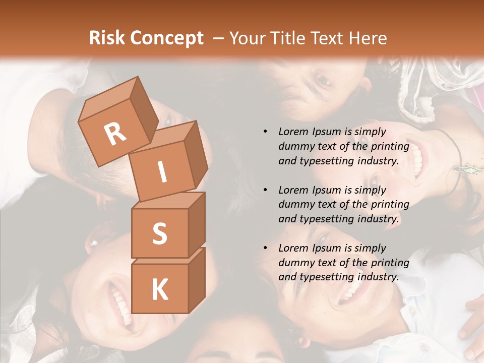 Beautiful Group Adults PowerPoint Template