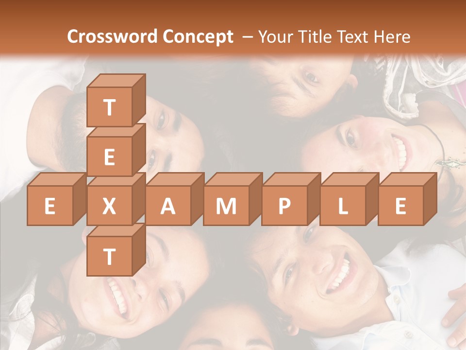 Beautiful Group Adults PowerPoint Template