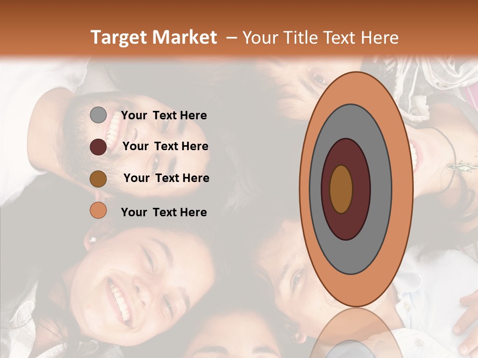 Beautiful Group Adults PowerPoint Template