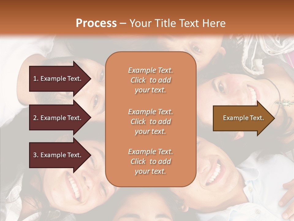 Beautiful Group Adults PowerPoint Template
