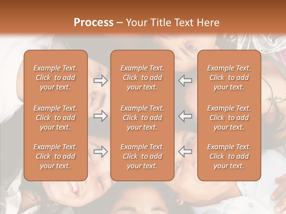 Beautiful Group Adults PowerPoint Template