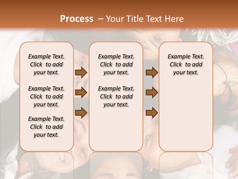 Beautiful Group Adults PowerPoint Template
