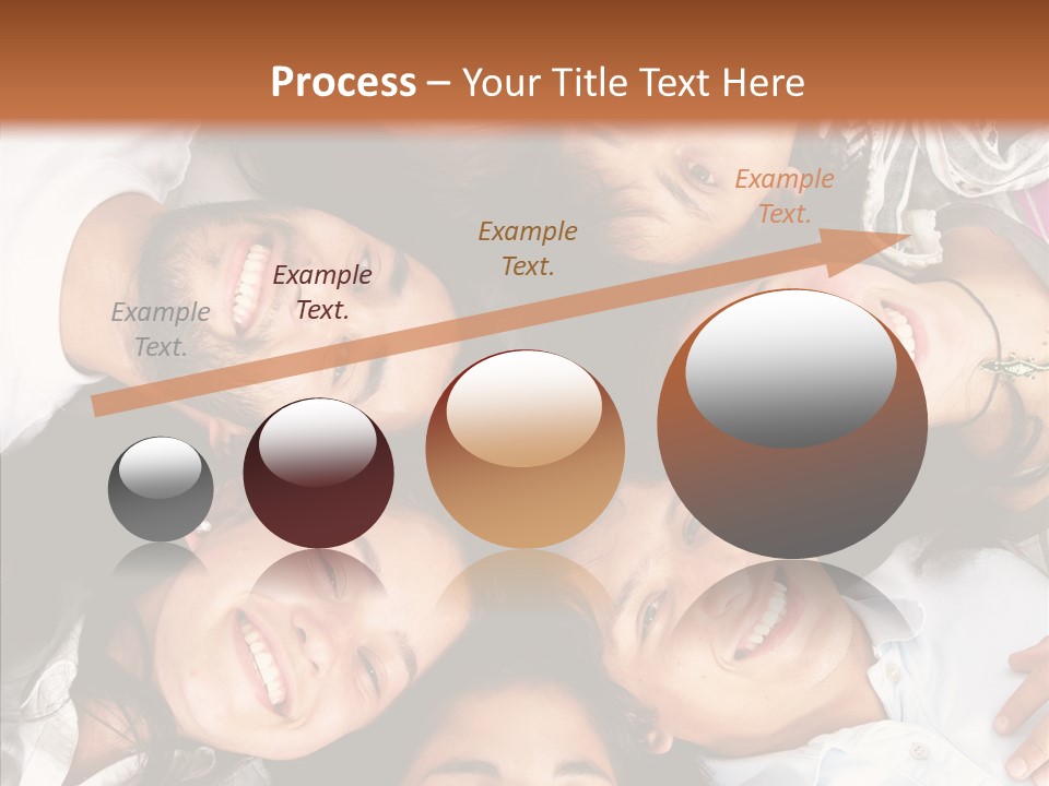 Beautiful Group Adults PowerPoint Template