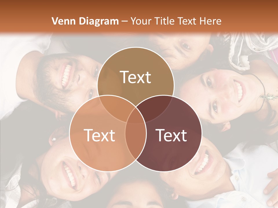 Beautiful Group Adults PowerPoint Template