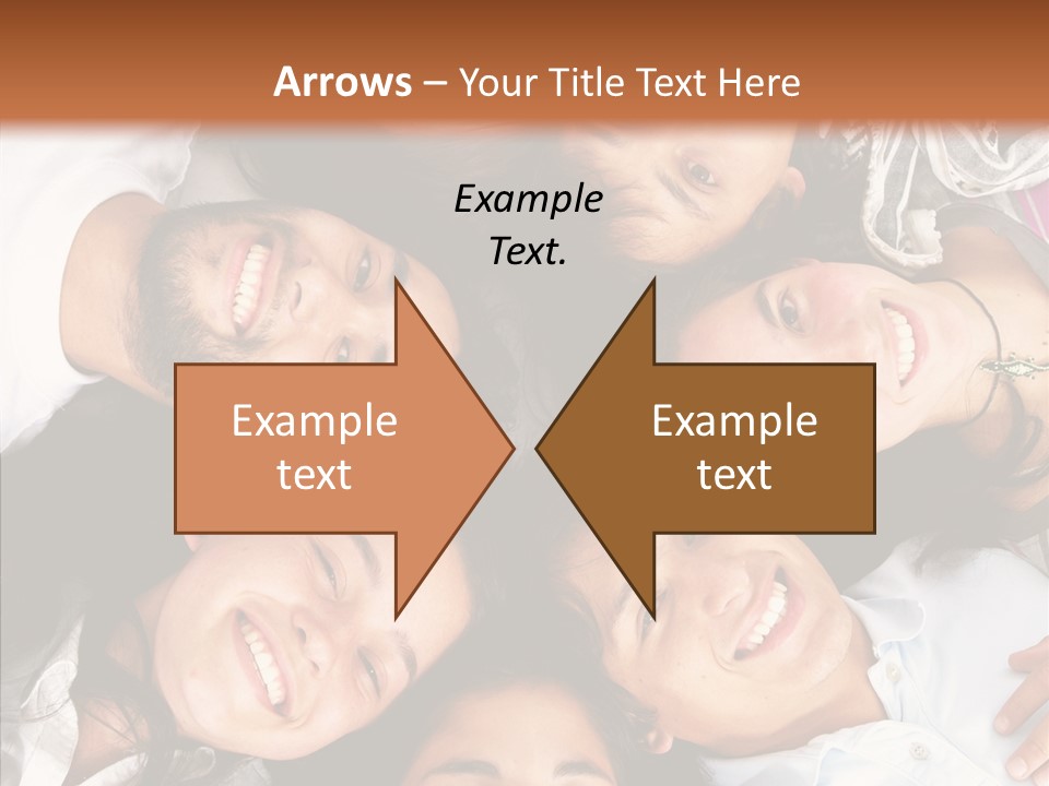 Beautiful Group Adults PowerPoint Template