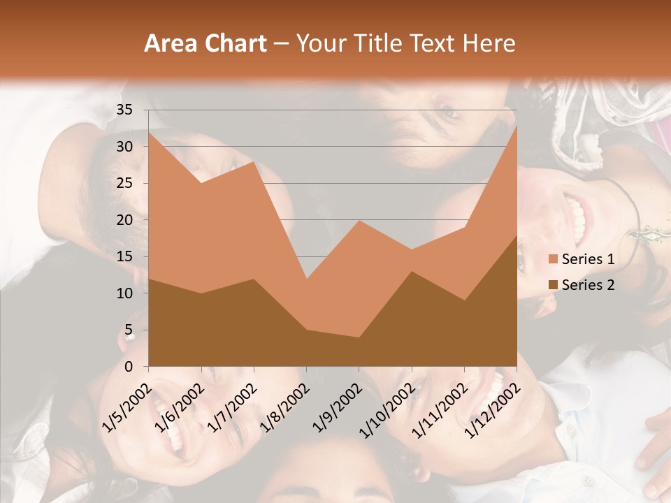 Beautiful Group Adults PowerPoint Template