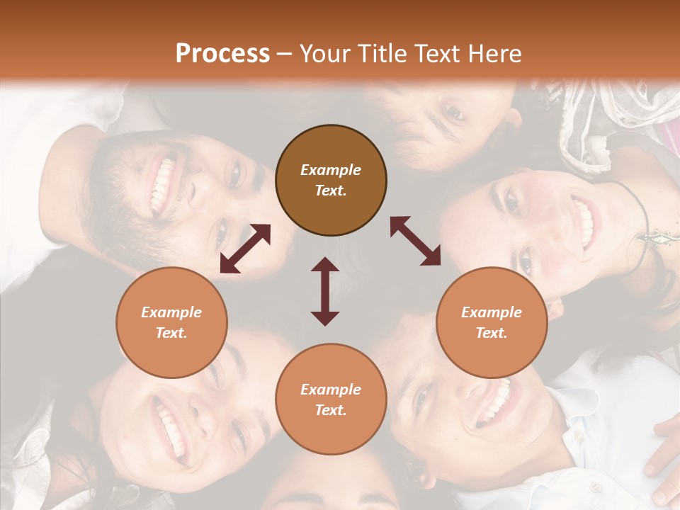 Beautiful Group Adults PowerPoint Template