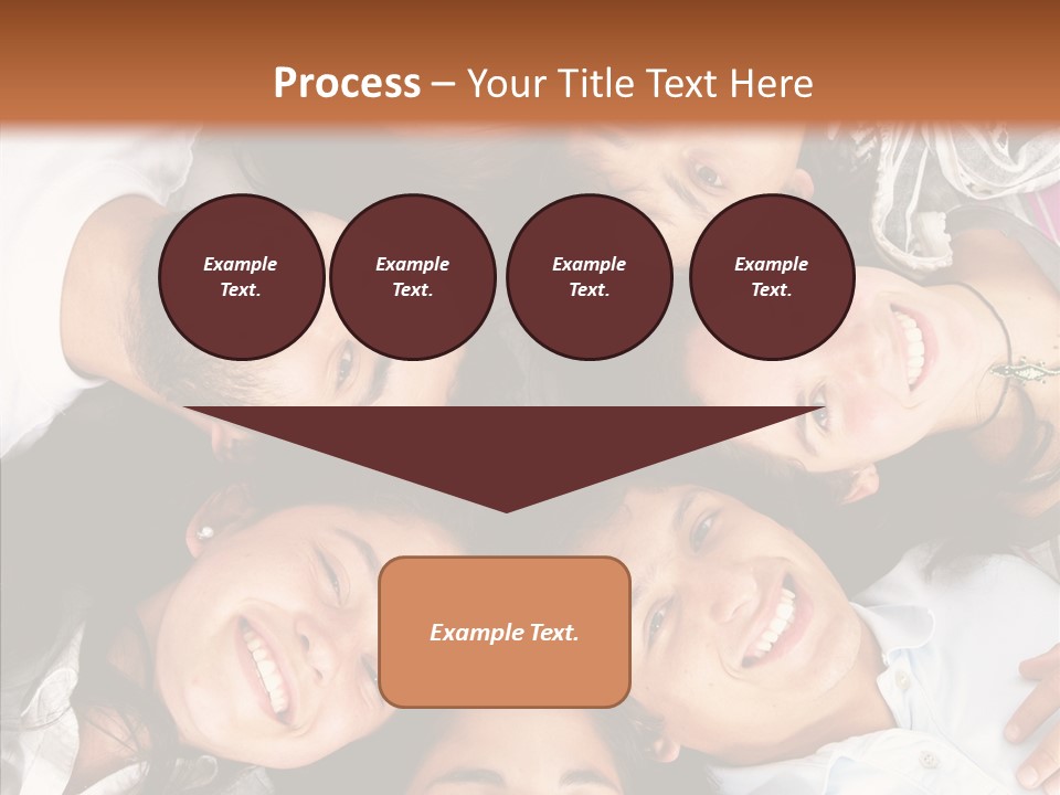 Beautiful Group Adults PowerPoint Template