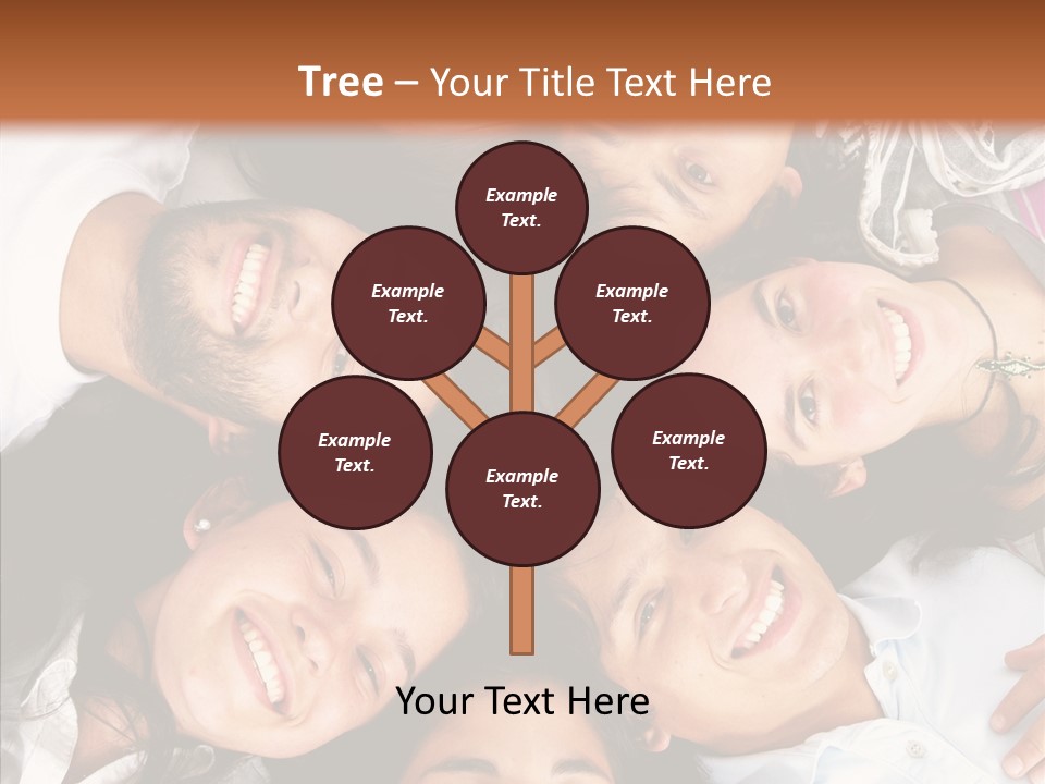 Beautiful Group Adults PowerPoint Template