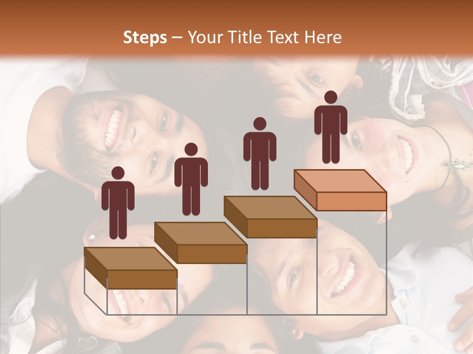 Beautiful Group Adults PowerPoint Template