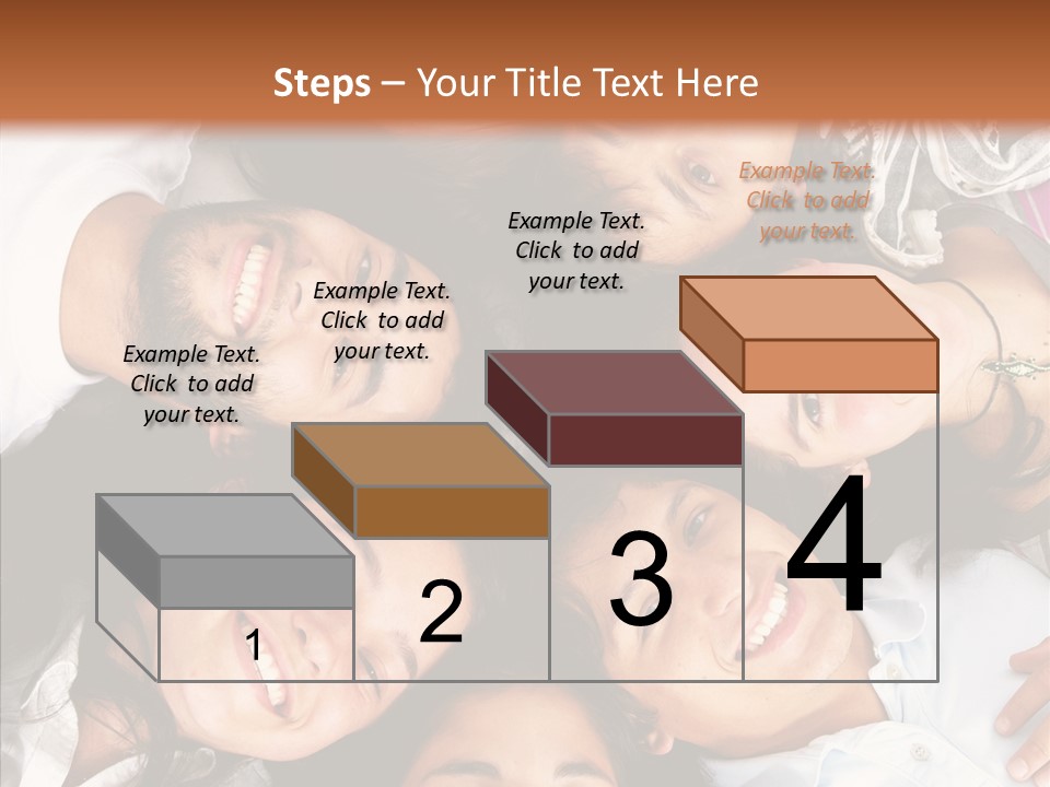 Beautiful Group Adults PowerPoint Template