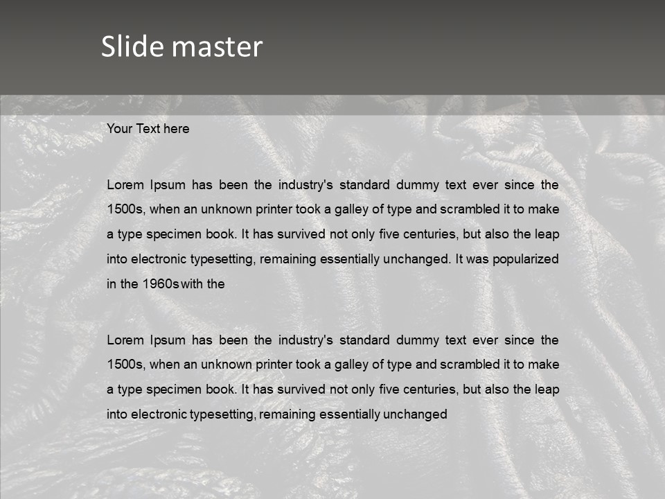 Pahoehoe Kilauea Ropy PowerPoint Template