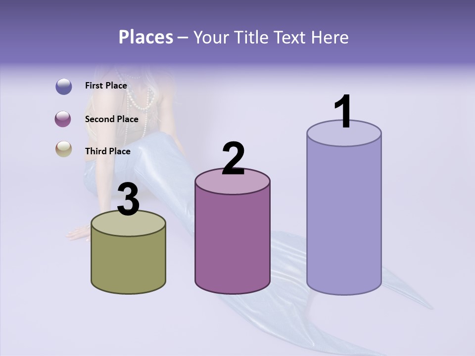 Female Posing Makeup PowerPoint Template