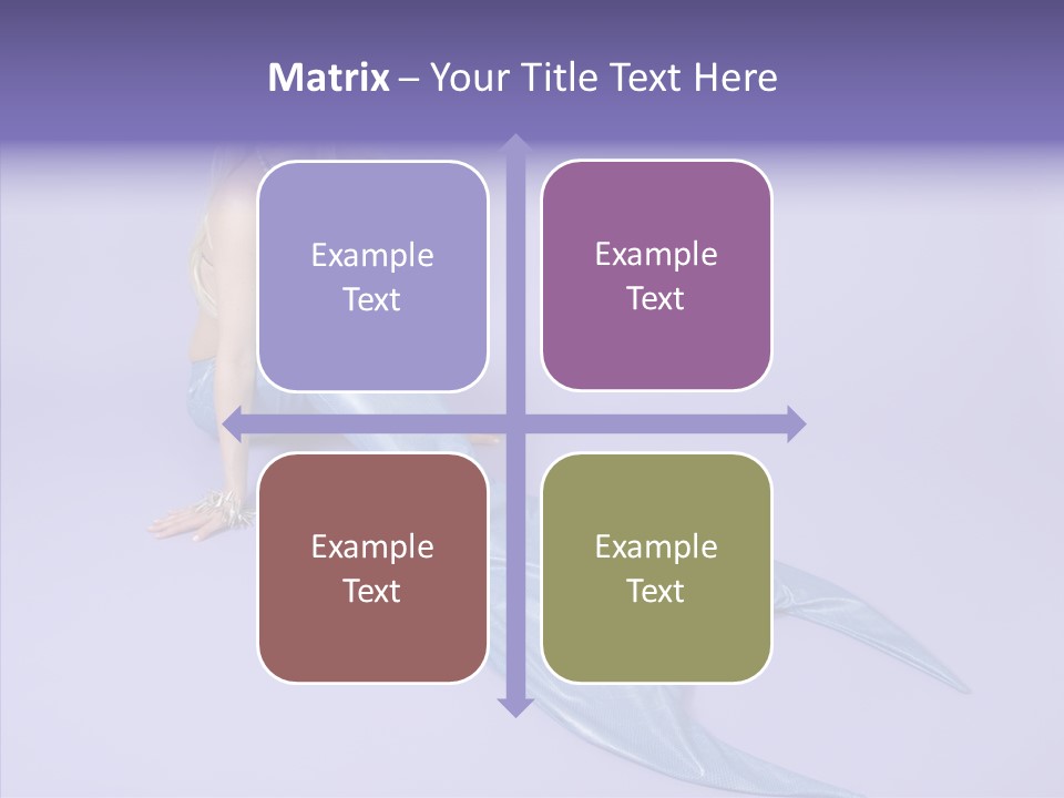 Female Posing Makeup PowerPoint Template