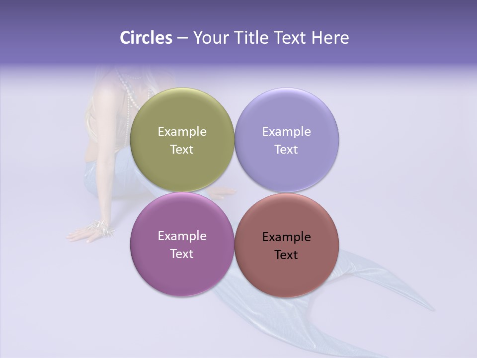 Female Posing Makeup PowerPoint Template