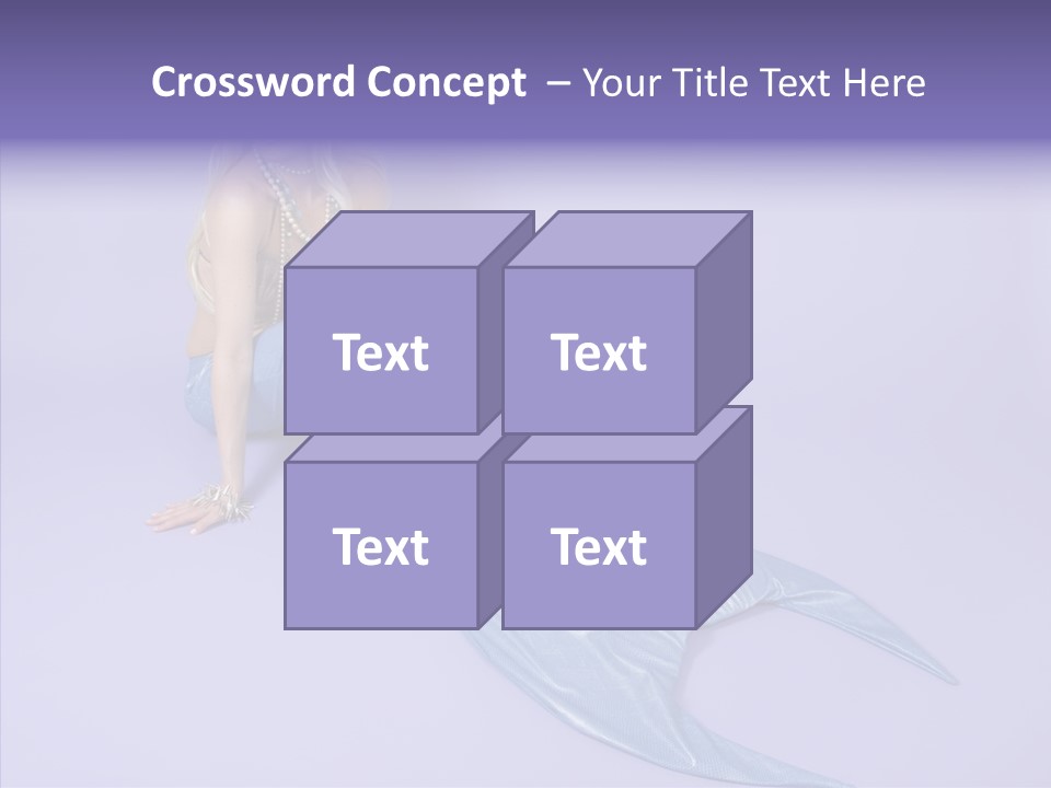 Female Posing Makeup PowerPoint Template