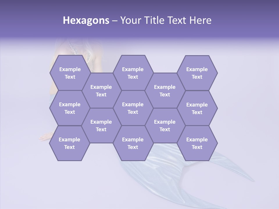 Female Posing Makeup PowerPoint Template