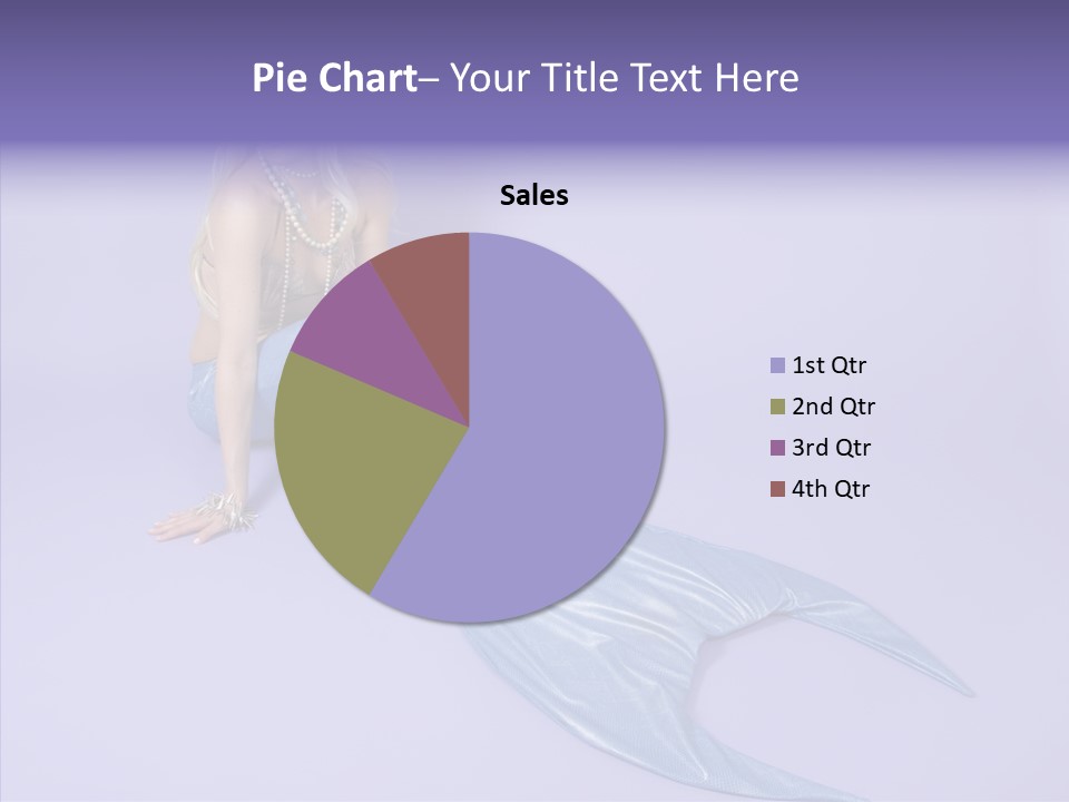 Female Posing Makeup PowerPoint Template