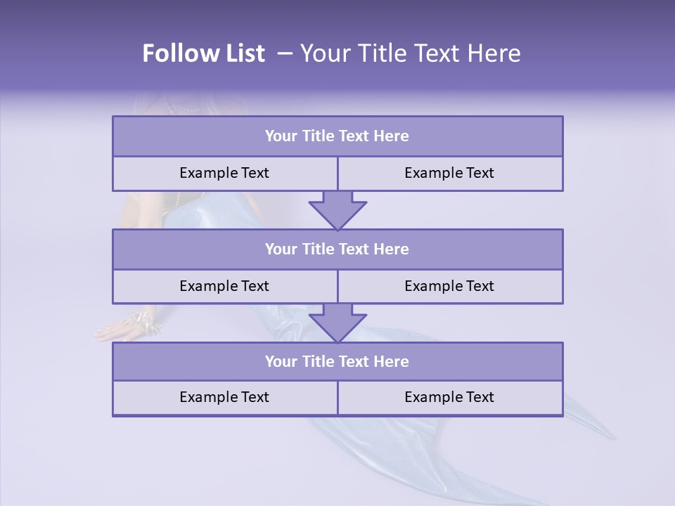 Female Posing Makeup PowerPoint Template